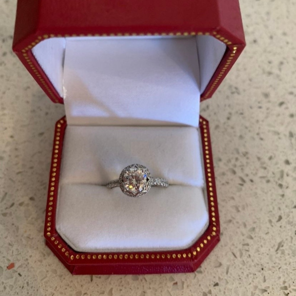 Platinum Wedding Ring Set
